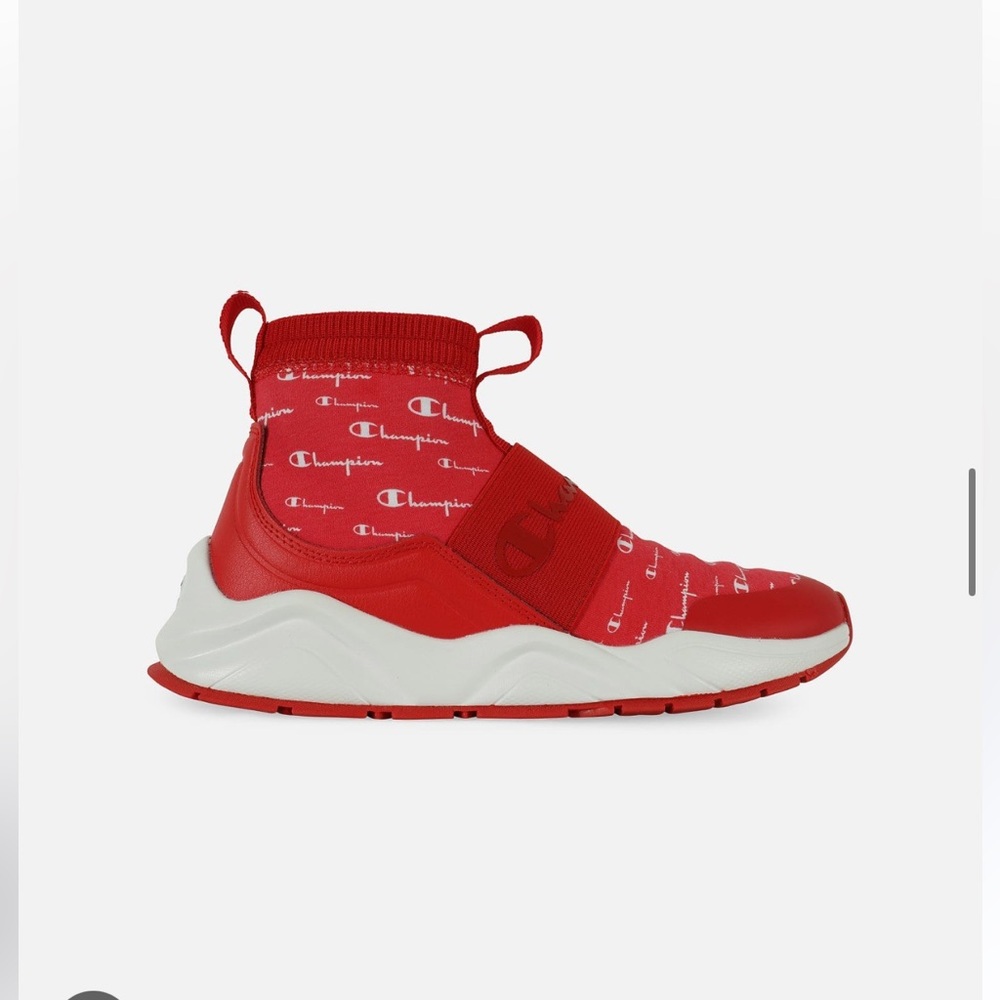 *SOLD* Champion Authentic Rally shoes size 9 color red and white NWT - Picture 1 of 5